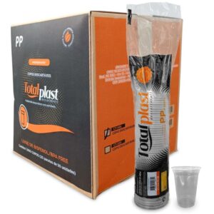 Copo 440ml Transp PP 50UN